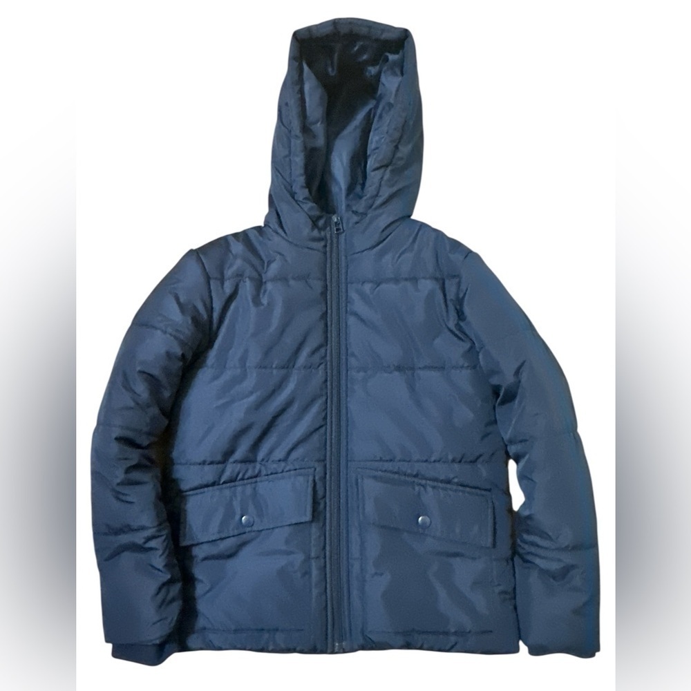 Nordstrom Navy Puffer Jacket for Kids Size 8/10